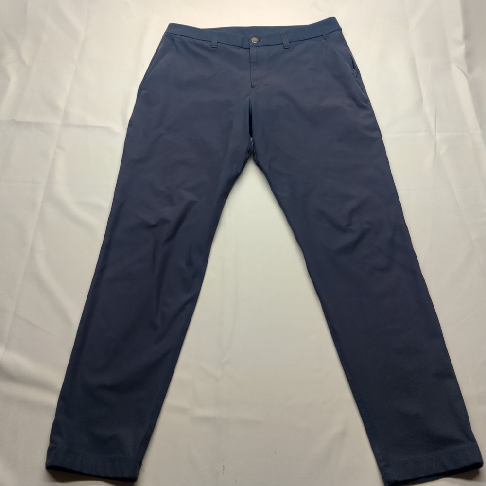 Lululemon Commission Pant Slim Mens 32 Charcoal Grey LM5AQ4S.01 Trousers